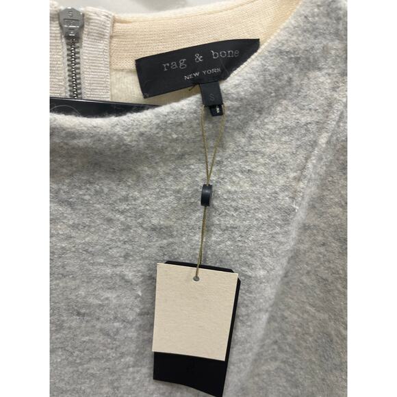 NWT Rag & Bone Juliana Color Block Wool Dress Sz S - Picture 4 of 10